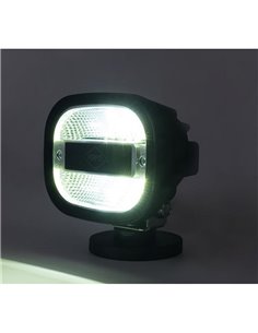Faro LED de trabajo con imán y enchufe mechero LRD 3070 soporte inclinable y base magnética 12/24V IP68 2