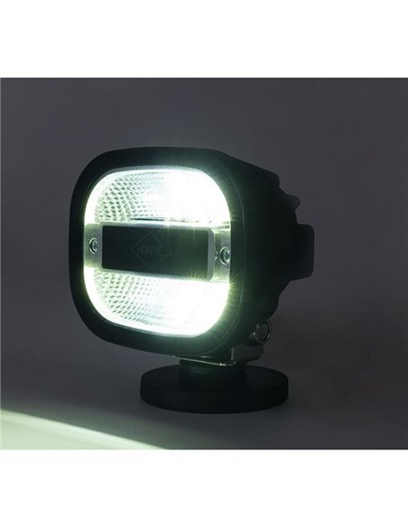 Faro LED de trabajo con imán y enchufe mechero LRD 3070 soporte inclinable y base magnética 12/24V IP68