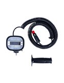 Faro de trabajo LED con enchufe mechero, imán y soporte vehículos especiales LRD 3071 10W 12/24V EMC R10