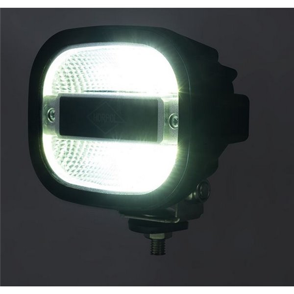 Faro LED de trabajo soporte inferior 1200Lm LRD 3072 12/24V 10W IP68 R10 EMC