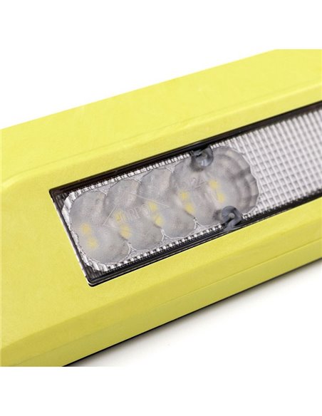 LRD 3042/Y-AM 12/24V 12W 1000lm Farol de Trabalho LED Perimetral, Carcaça Amarela