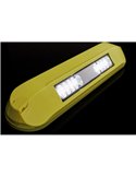 Luz de trabajo LED perimetral LRD 3042/Y-AM 12/24V 12W 1000Lm carcasa amarilla