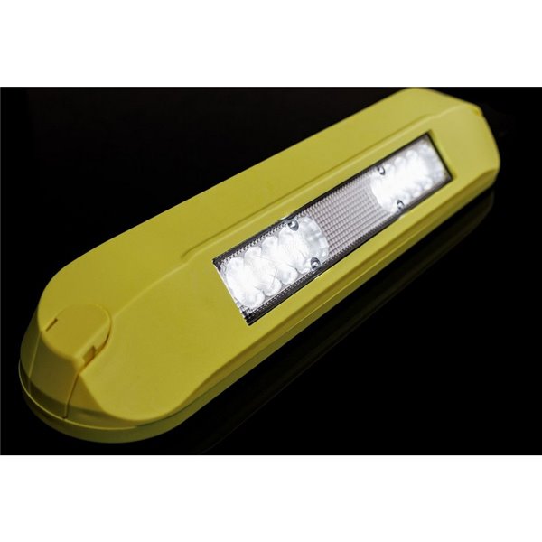 Luz de trabajo LED perimetral LRD 3042/Y-AM 12/24V 12W 1000Lm carcasa amarilla