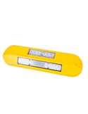 Luz LED de trabajo con luz de advertencia LED LRD 3043/Y/A1 12/24V 12W 1000Lm EMC carcasa amarilla