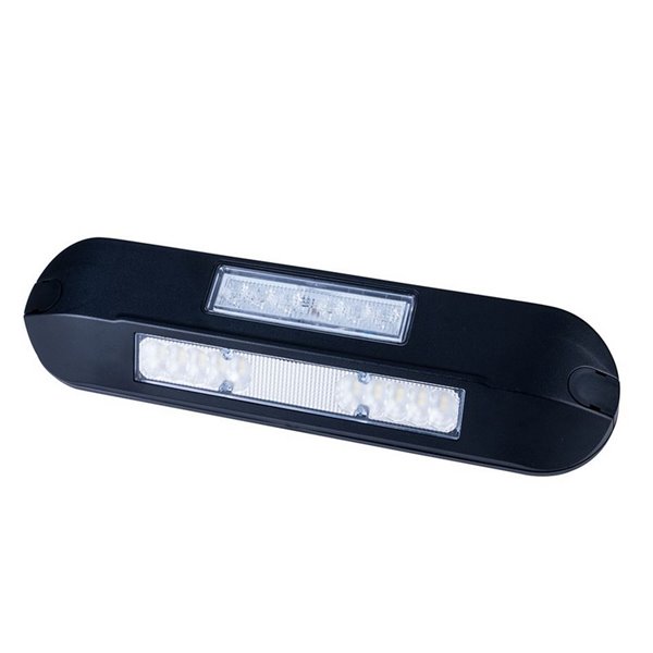 Luz de trabajo LED perimetral con luz de advertencia y estroboscópica LRD 3043/BL/B2 12/24V 1000Lm EMC