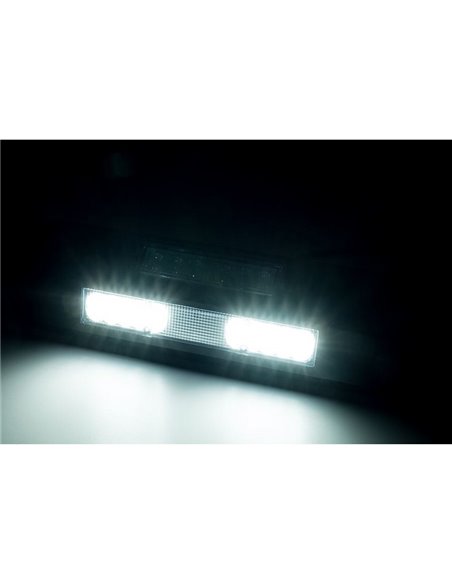 Luz de trabajo LED perimetral con luz de advertencia y estroboscópica LRD 3043/BL/B2 12/24V 1000Lm EMC