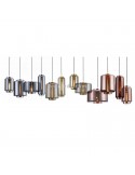Lámpara de techo Vintage moderna | Lámpara colgante moderna 6193 | Lámpara de techo Cobre | LeonLeds