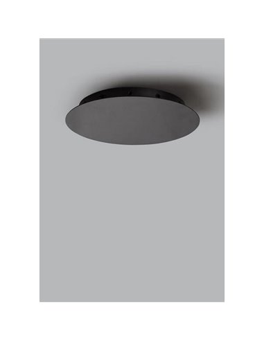 Soquete múltiplo KOPA preto para até 12 lâmpadas pendentes E27.