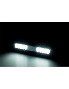 Luz de trabajo LED LRD 3042/BL/4K 12/24V 12W 4000K E9 EMC carcasa negra EMC E9 2