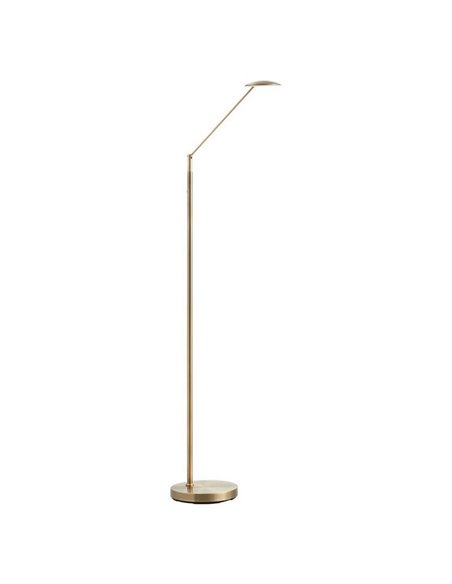 Lámpara de pie LED con cabezal lector móvil medalla DAPHNE R 9W CCT 2700K-4000K