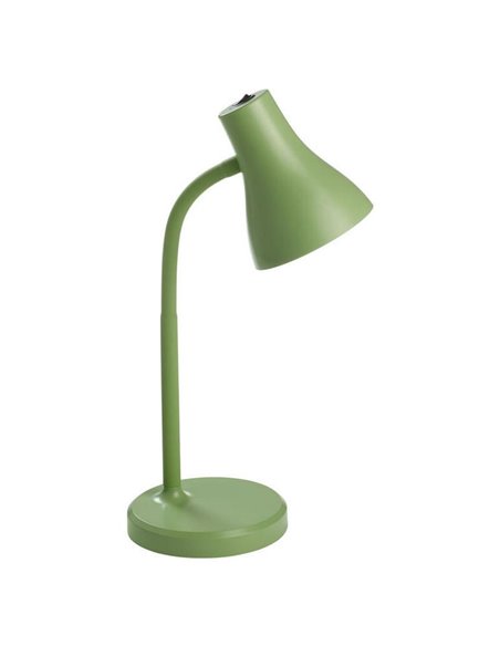 Flexo LED de escritorio RAINBOW verde 4,5W 370Lm 4000K