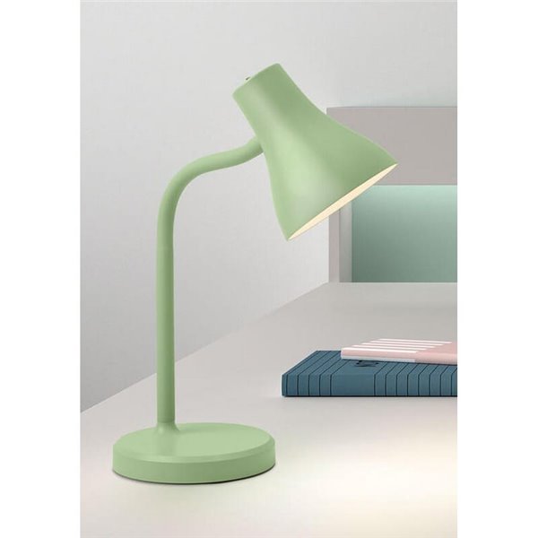Flexo LED de escritorio RAINBOW verde 4,5W 370Lm 4000K