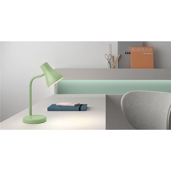 Luminária de mesa LED verde arco-íris 4,5W 370lm 4000K