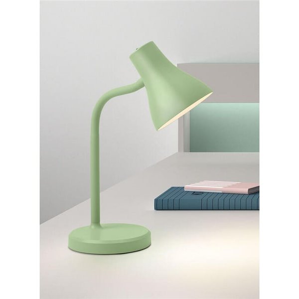 Flexo LED de escritorio RAINBOW verde 4,5W 370Lm 4000K