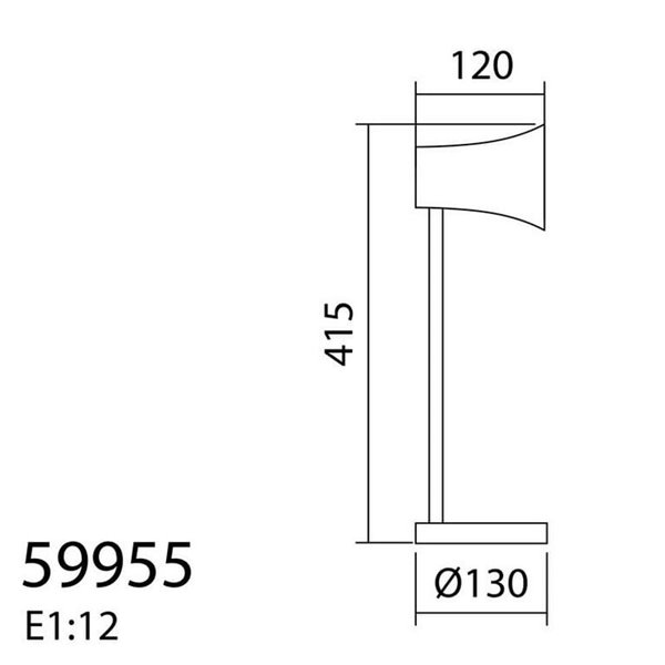 Flexo con LED de estudio RAINBOW rosa 4,5W 370Lm 4000K