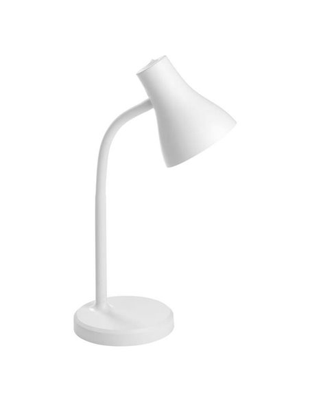 Flexo para escritorio LED RAINBOW blanco 4,5W 370Lm 4000K