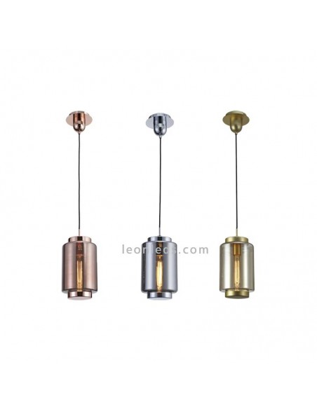 Lámpara de techo serie Jarras XS | Lámpara de techo Cobre serie Jarras 6199 | Lámpara de techo Barata | LeonLeds