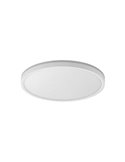 Plafón de techo LED blanco OSONA Ø32cm, 26+6W 3000Lm+600Lm selector CCT e intensidad