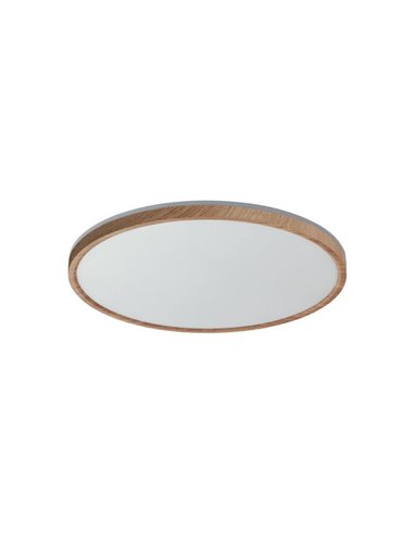 Plafón de techo LED OSONA natural Ø40 32+8W 3400Lm+800Lm selector CCT regulable