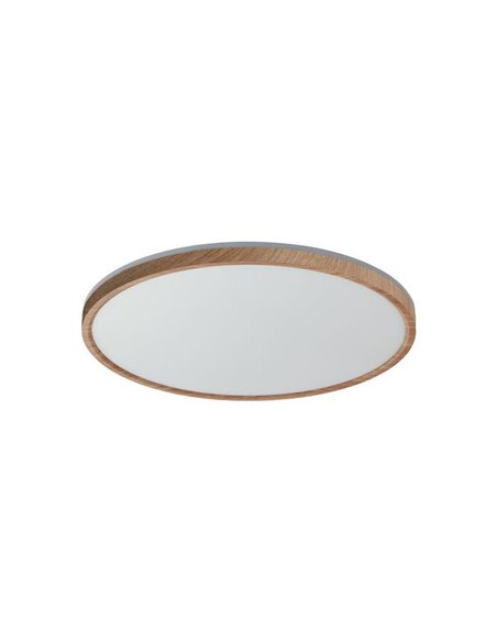 Plafón de techo LED OSONA natural Ø40 32+8W 3400Lm+800Lm selector CCT regulable