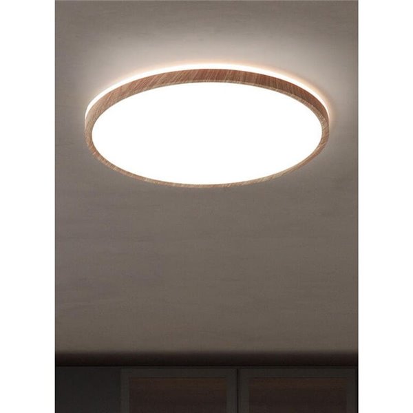 Plafón de techo LED OSONA natural Ø40 32+8W 3400Lm+800Lm selector CCT regulable