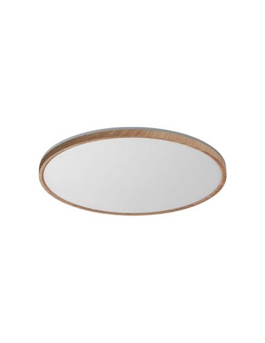 Plafón de techo LED OSONA natural Ø60 50+12W 5000+1200 lm CCT&RGB con mando