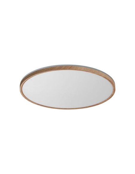 Plafón de techo LED OSONA natural Ø60 50+12W 5000+1200 lm CCT&RGB con mando