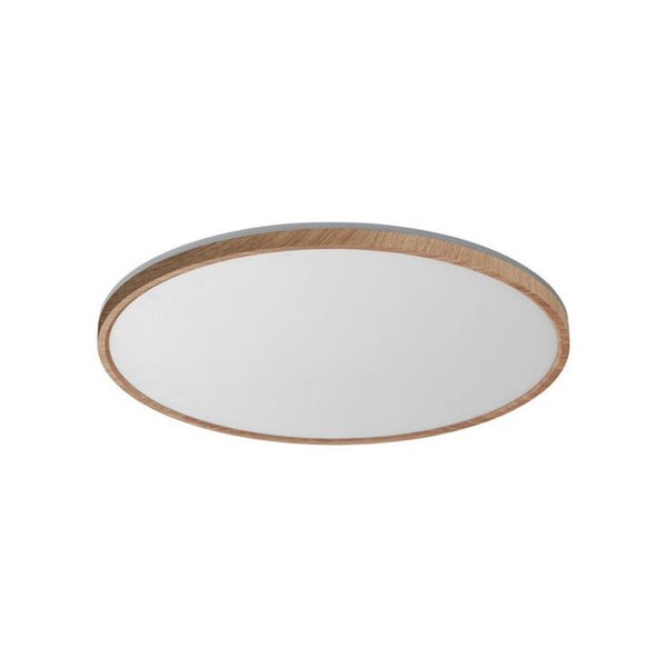 Plafonnier LED OSONA, lumière naturelle Ø60 50+12W 5000+1200 lm CCT&RGB avec télécommande