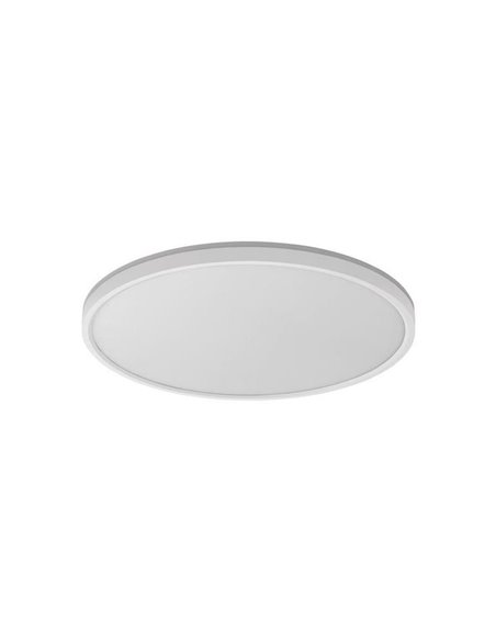 Plafonnier LED OSONA, blanc, Ø40, 32+8W, 3400 lm+800 lm, sélecteur de température de couleur, intensité variable