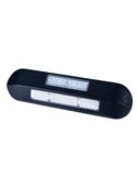 Luz de trabajo LED con luz de advertencia azul LRD 3043/BL/B2/4K 12/24V EMC E9 carcasa negra R65 XB2