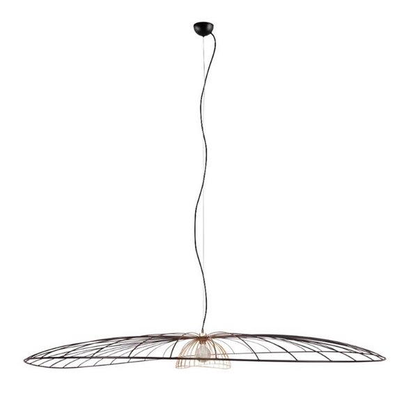 Lámpara de techo LAURIS Ø200cm pantalla metálica, bombilla excl. 1x E27 max. 10W IP20