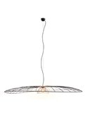 Lámpara de techo LAURIS Ø200cm pantalla metálica, bombilla excl. 1x E27 max. 10W IP20