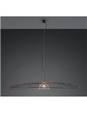 Lámpara de techo LAURIS Ø200cm pantalla metálica, bombilla excl. 1x E27 max. 10W IP20
