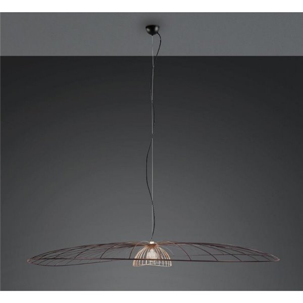 Plafonnier LAURIS Ø200cm, abat-jour en métal, ampoule non incluse : 1x E27 max. 10W IP20