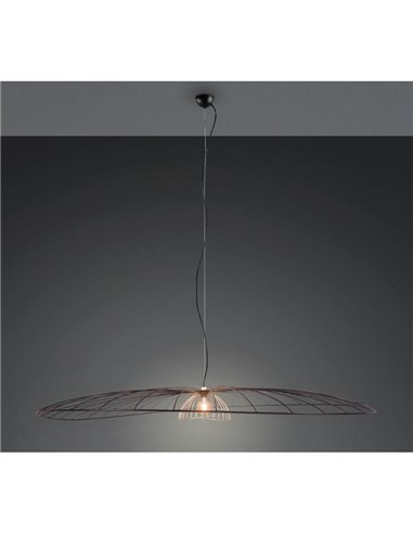 Lámpara de techo LAURIS Ø200cm pantalla metálica, bombilla excl. 1x E27 max. 10W IP20
