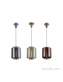 Lámpara de techo Vintage moderna | Lámpara colgante moderna 6193 | Lámpara de techo Cobre | LeonLeds