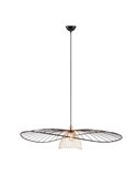 Lámpara de techo LAURIS Ø100cm pantalla rejilla, bombilla excl. 1x E27 max. 10W IP20