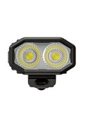 Linterna LED EDC09 cabezal rotable, 1600lm 153m alcance, alto CRI y triple temperatura de color USB-C