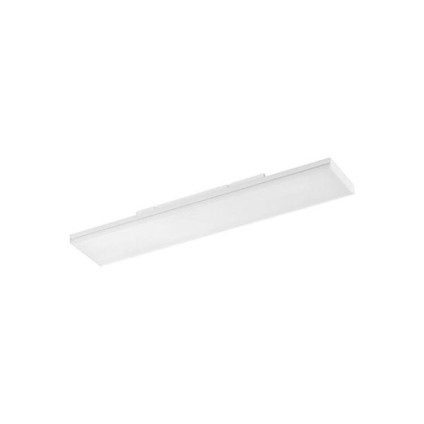 Plafonnier LED rectangulaire SOLID, blanc, 25 W, 2750 lm, 60 x 120 cm, CCT