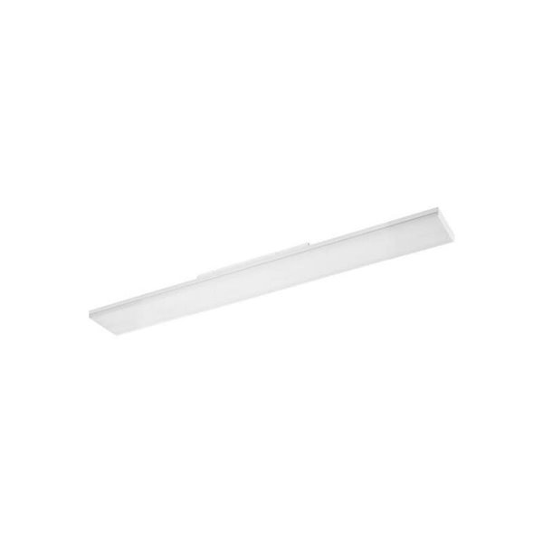 Luminária de teto LED de superfície SOLID, branca, 36W, 3800 lúmens, 90x120 cm, CCT