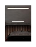 Luminária de teto LED de superfície SOLID, branca, 50W, 5000 lm, 120x120 cm, CCT