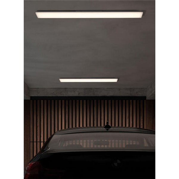 Luminária de teto LED de superfície SOLID, branca, 50W, 5000 lm, 120x120 cm, CCT