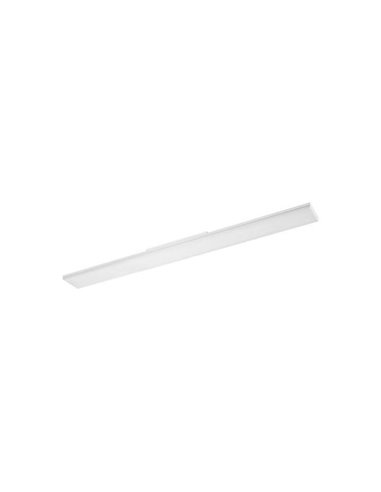 Plafonnier LED SOLID en saillie, blanc, 50 W, 5 000 lm, 120 x 120 cm, CCT