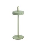 Lámpara LED portátil adaptable mesa/colgante HOOK verde 5W 75Lm IP44