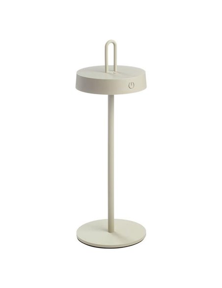 Lámpara LED portátil adaptable mesa/colgante HOOK gris 5W 75Lm IP44