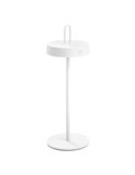 Lámpara LED adaptable mesa/colgante HOOK blanco portátil, 5W 75Lm IP44