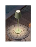 Lámpara de mesa portátil LED PALS II verde 3W 200Lm, CCT batería IP44