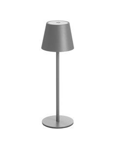 Lámpara de mesa portátil LED PALS II gris 3W 200Lm, CCT batería IP44