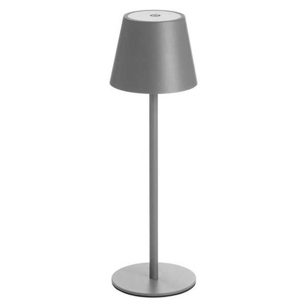 Lámpara de mesa portátil LED PALS II gris 3W 200Lm, CCT batería IP44