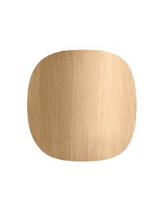 Aplique de pared LED orientable LEAF madera natural 7W 3000K 300Lm